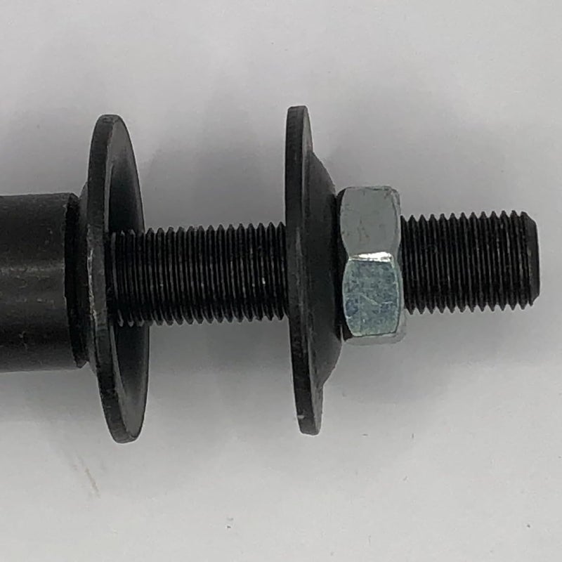Jestco 6-1/4” Long Shaft Arbor Extension SET fits 1/2" right and left side shaft Motor Arbor Threaded Shaft Adapter for Buffing Grinding Wheels/For Bench Grinder Qty 1 set. Fits 1/2" 5/8" or 3/4" - Image 3